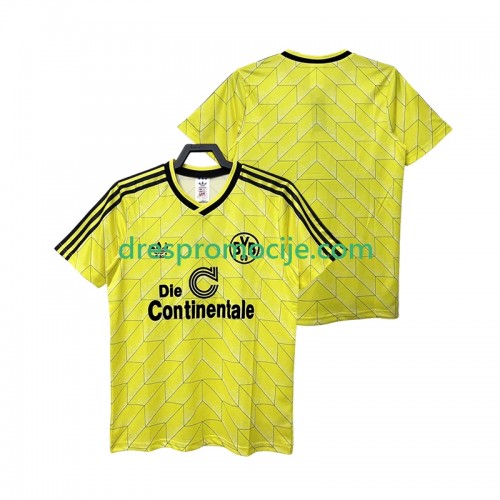 Borussia Dortmund 1989 Dres Retro Domaći 1988 Kratkih Rukava Borussia Dortmund 1989 Dres Retro Domaći 1988 Kratkih Rukava
